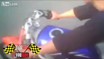 Illegal Motorcycle Drag Racing Kawasaki Ninja vs. Five artha