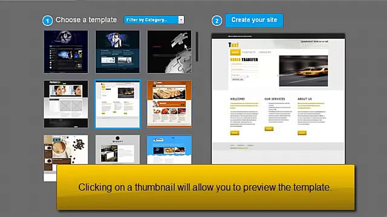 Choosing and Installing a Template