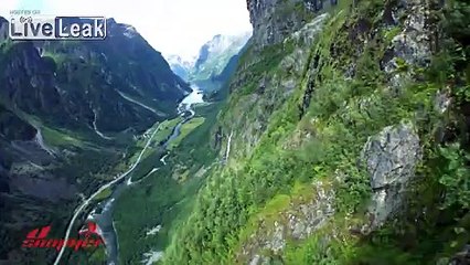 Wingsuit flying Sun is Shining (Smoke Out dubstep remix)