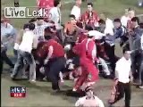 Soccer fan is assaulted by security guards and karma happens