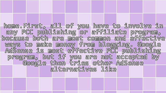 How To Make Money Online Without Investment