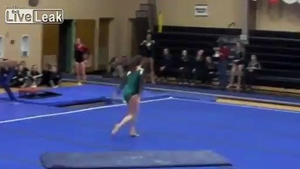 Girl's Ankles Both Broken During Gymnastics