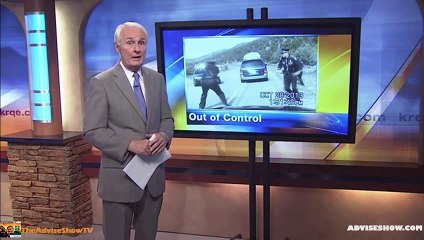 State Cops Shoots At Minivan Full Of Kids