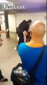 NYC cops using illegal chokehold for not paying for subway ticket