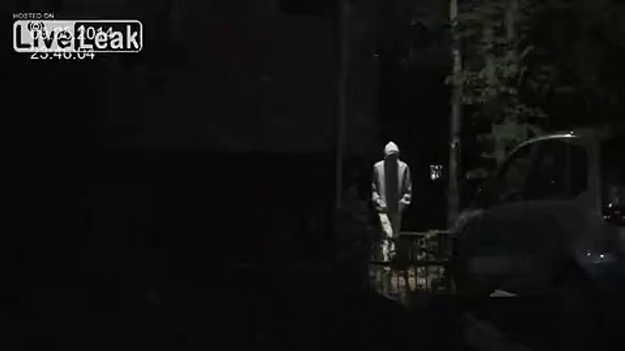 Man Caught Shitting Outside - SURPRISE !