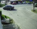 Motorbikes Accident - 360 degrees flip with skills....