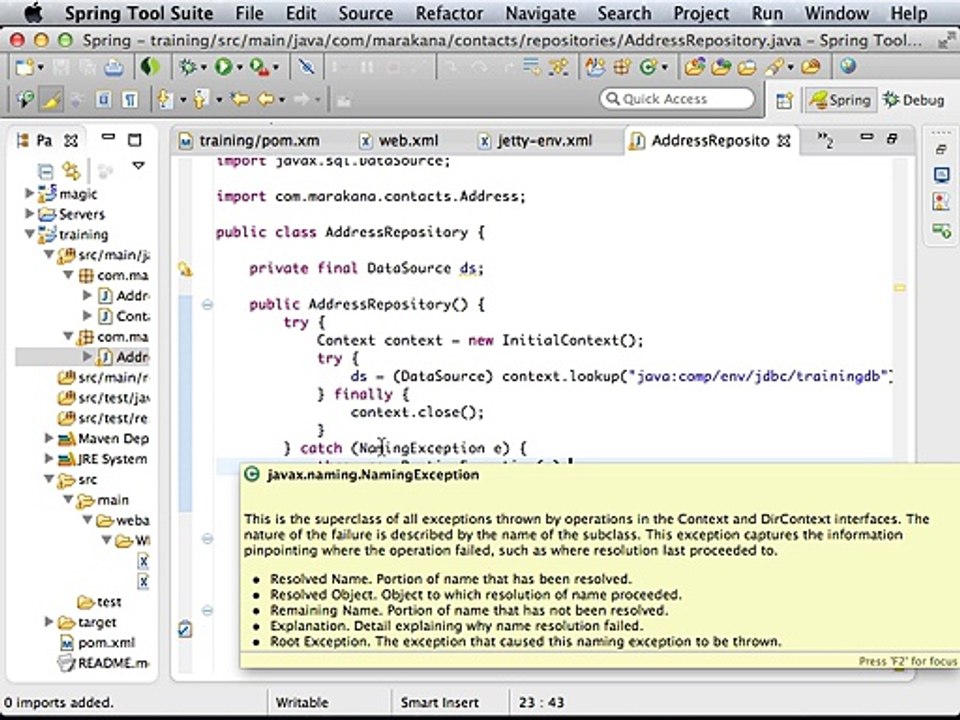 Spring Java beginners tutorial complete lecture-2