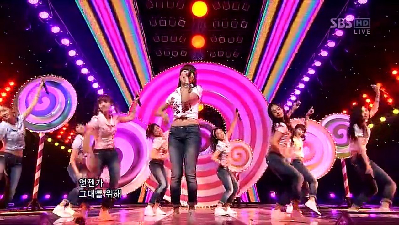 090329 소녀시대 힘들어하는 연인들을 위해 Gee