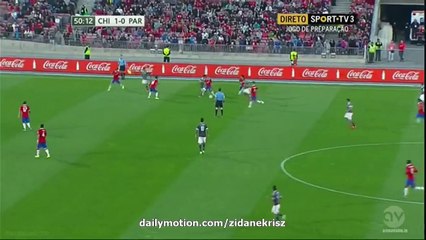 1-1 Jonathan Fabbro Goal HD | Chile v. Paraguay - Friendly 05.09.2015 HD