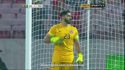 1-2 Jorge Benitez Goal HD | Chile v. Paraguay - Friendly 05.09.2015 HD