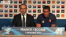 Le XV de France bat l'Ecosse en préparation au Mondial