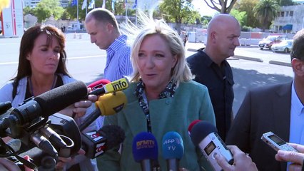 "JM Le Pen fait ce qu'il veut" mais hors du FN