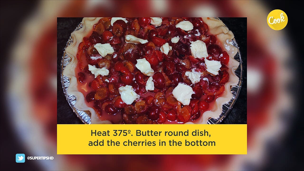 Cook Cherry Clafoutis in Five steps