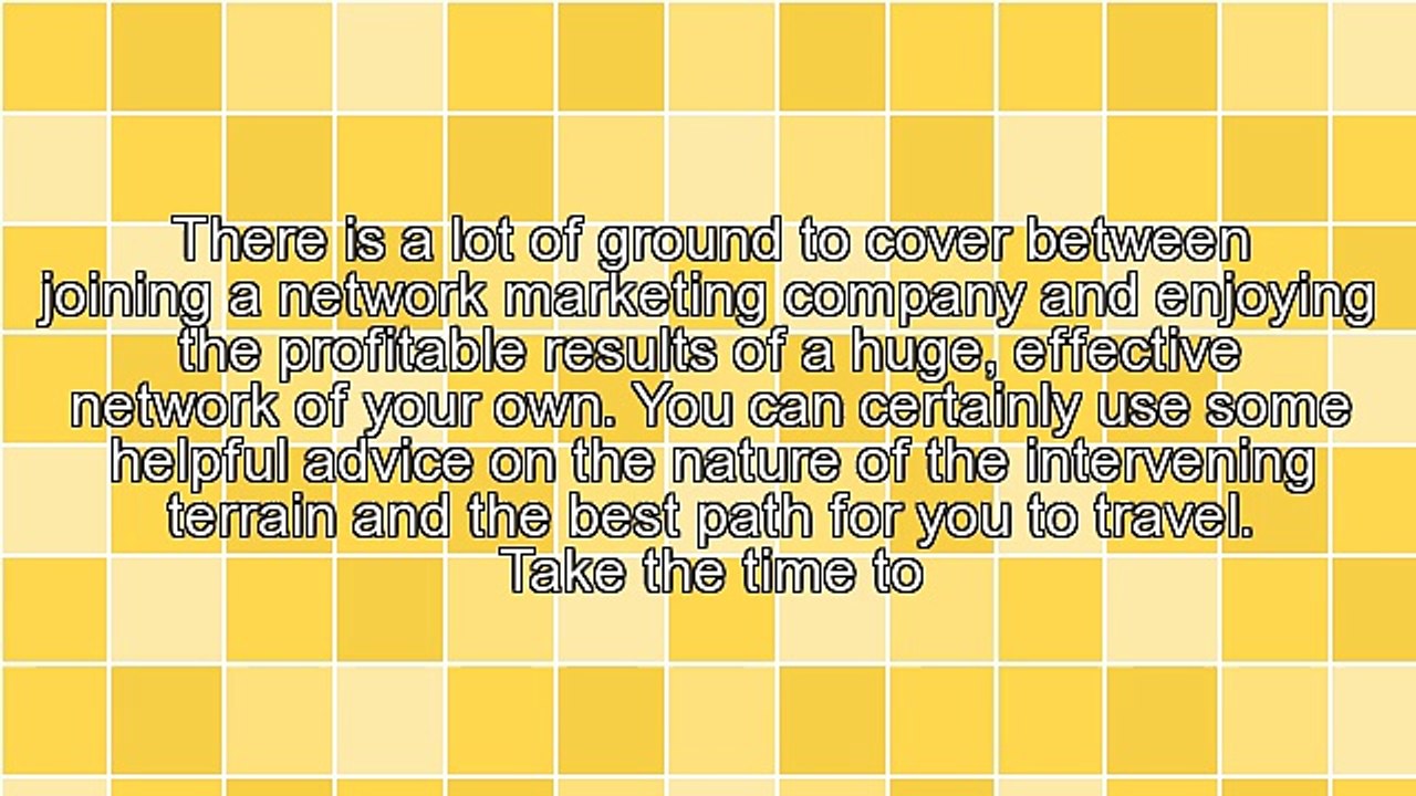 Take Your Business To A New Level With Successful Network Marketing Tips