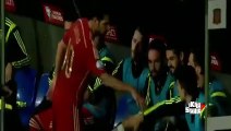 Cesc Fabregas Refuses to shake hands with David De Gea during Spain vs Slovakia 2-0 2015