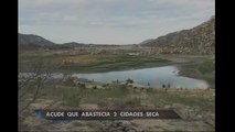 Açude que abastecia duas cidades seca no Rio Grande do Norte