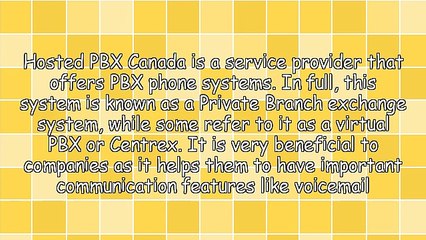 Importance Of Hosted PBX Canada