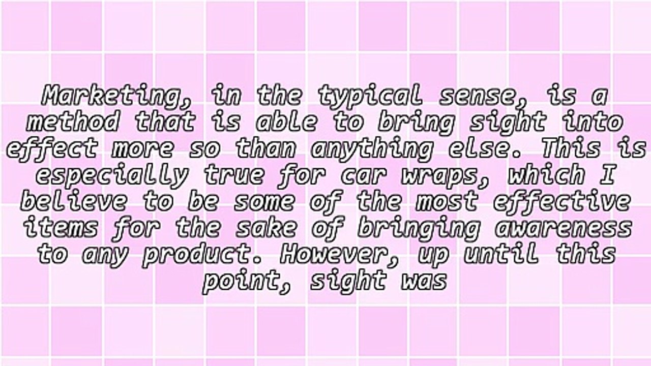 Sense Of Smell & Advertising With Car Wraps