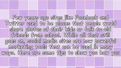 Social Media Marketing Tips That Work