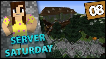 HAUNTED MANOR!  - Minecraft SMP: Server Saturday - Ep 8  -