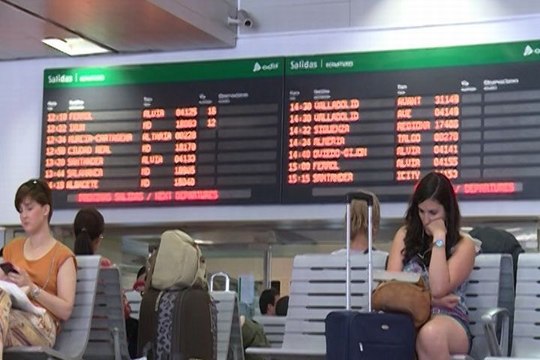 Normalidad en la jornada de huelga de Renfe