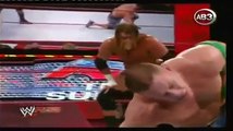 WWE Raw Triple H vs John Cena (Looser Leaves Raw Brand) WWE