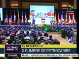 Cumbre de Petrocaribe rinde un homenaje al comandante Hugo Chávez