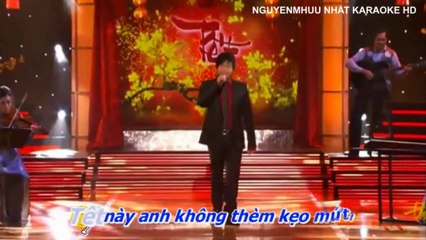Karaoke Bài Ca Tết Cho Em Quang Lê HD