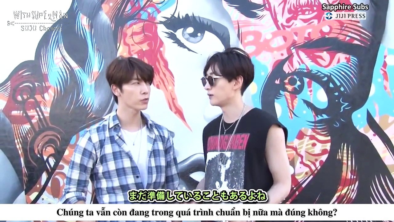 [WS][Vietsub] Super Junior D&E- Let's Get It On BTS