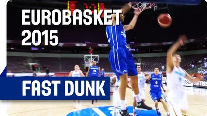 Satoransky's Highlight Dunk Early On! - EuroBasket 2015