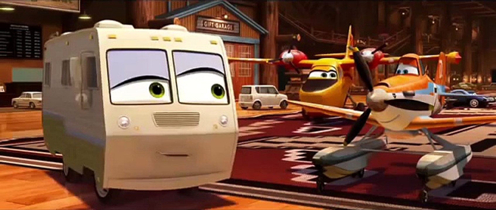 Planes:  Fire & Rescue WorldClip - First Kiss (2014) - Disney Animated Sequel HD