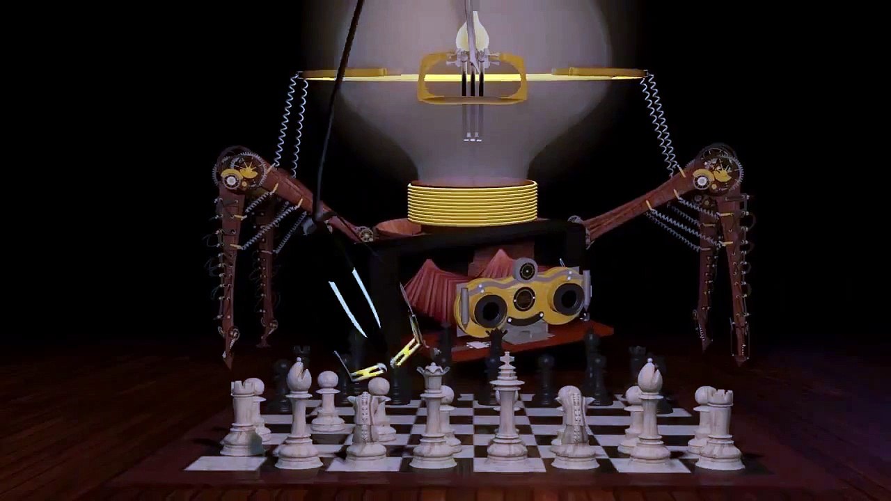 Computer Animated Short Film- Winston and the Spider