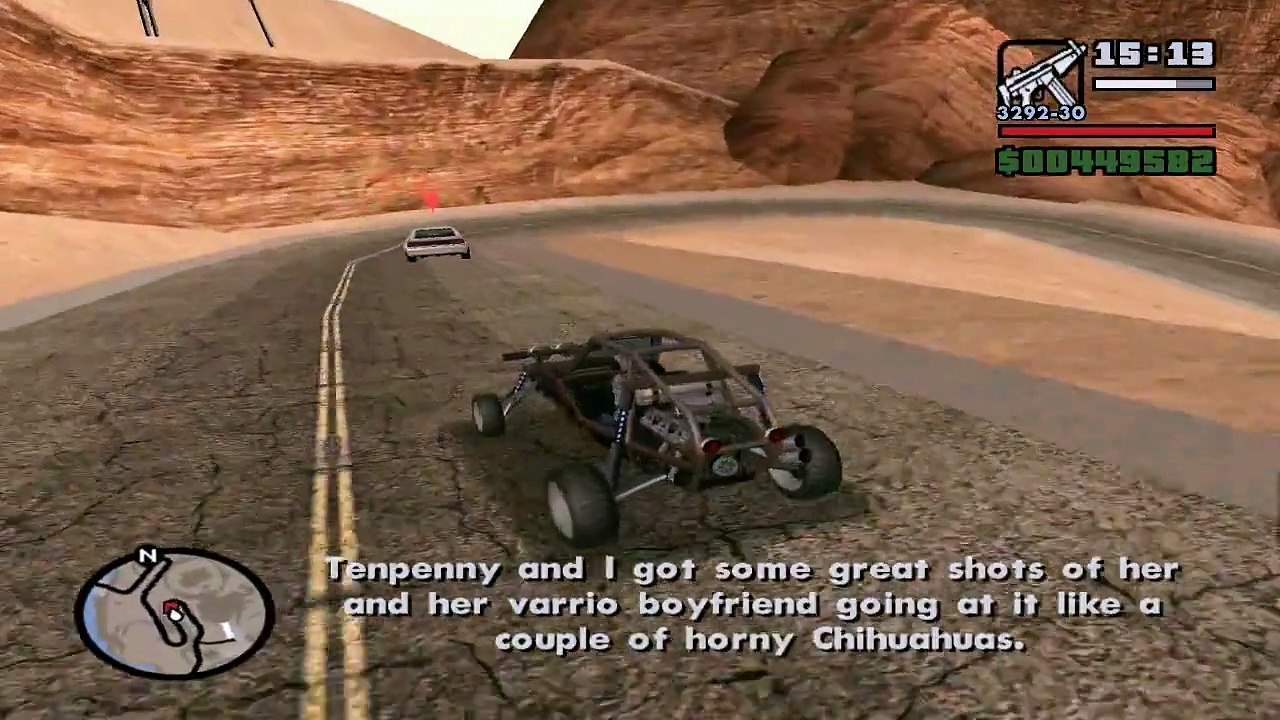 GTA San Andreas 100% Walkthough Part 121 - C.R.A.S.H #6: High Noon