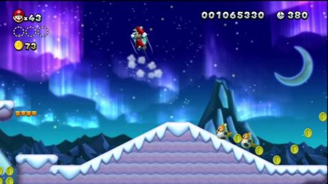 New Super Mario Bros U, Cumbres Granizadas Parte 2 de 4