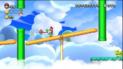 New Super Mario Bros U, Nubes de Merengue Parte 1 de 5