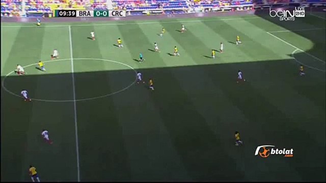 مشاهدة اهداف مباراة البرازيل وكوستاريكا بتاريخ 05-09-2015 مباراة ودية