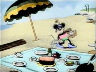 Mickey Mouse 1931 The Beach Party