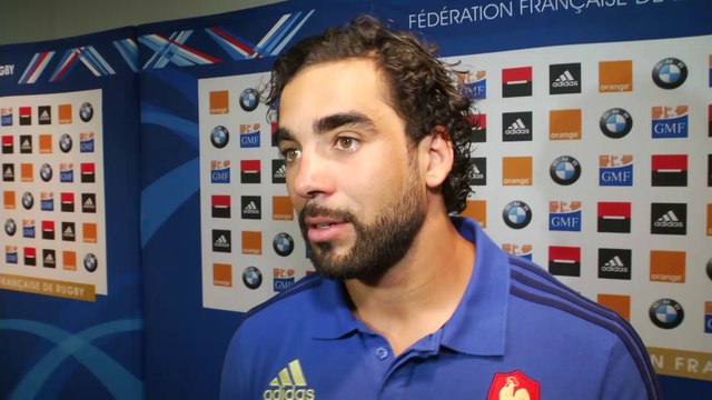 Rugby - XV de France : Huget «En difficulté sur le premier acte»