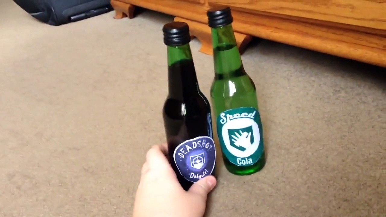 Call of duty Zombies Perk O Cola bottles in real life
