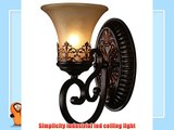 Modern Gold Glass Pendant Ceiling Vintage Light Fixture Chandelier Edison Lamp