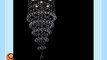 Modern Luxury LED Crystal Pinecone Chandelier Fixture Ceiling Pendant Lamp Lighting