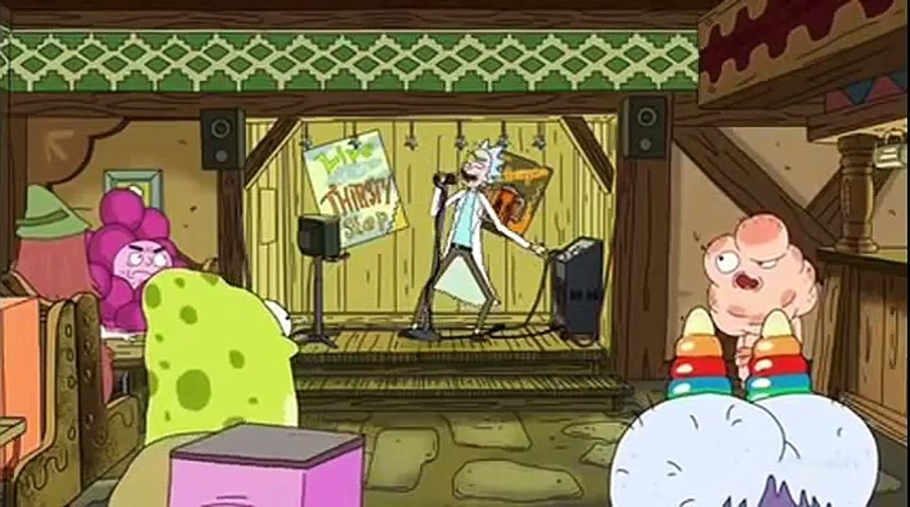 Rick and Morty Mr jelly bean scene video Dailymotion