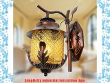 Vintage Industrial Wood Ceiling Lamp Light Pendant Lighting Fixture