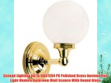 Elstead Lighting BATH/AUSTEN4 PB Polished Brass Austen4 One Light Modern Bathroom Wall Sconce