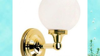 Elstead Lighting BATH/AUSTEN4 PB Polished Brass Austen4 One Light Modern Bathroom Wall Sconce