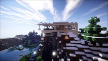 Minecraft Small Modern Jungle House Inspired by Keralis