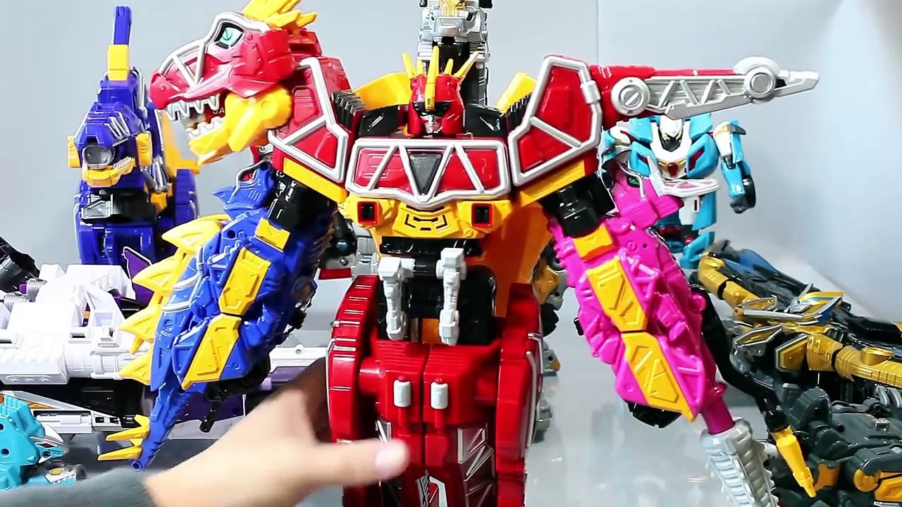 다이노포스 또봇 파워레인저 다이노포스 티라노킹 브라기오킹 스피노킹 장난감 수전전대 쿄류쟈 Toys Zyuden Sentai Kyoryuger power rangers