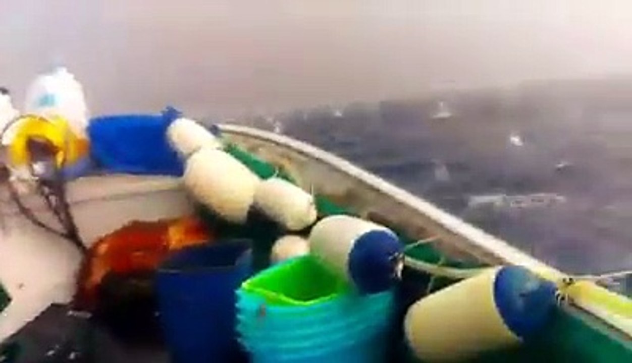 Brutal granizada en las costas de ‪ ‎Italia‬.