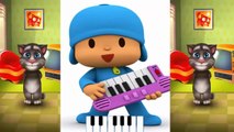 Twinkle Twinkle Little Star | Talking Tom & Pocoyo | Nursery rhymes song for baby