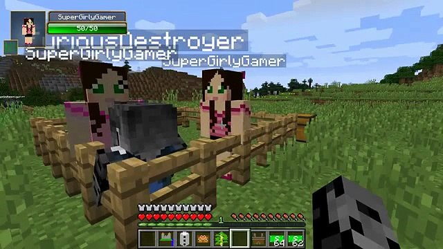 Minecraft PAT AND JEN MOD JENS HOUSE, FANSION, and SKY CASTLE! Mod Showcase